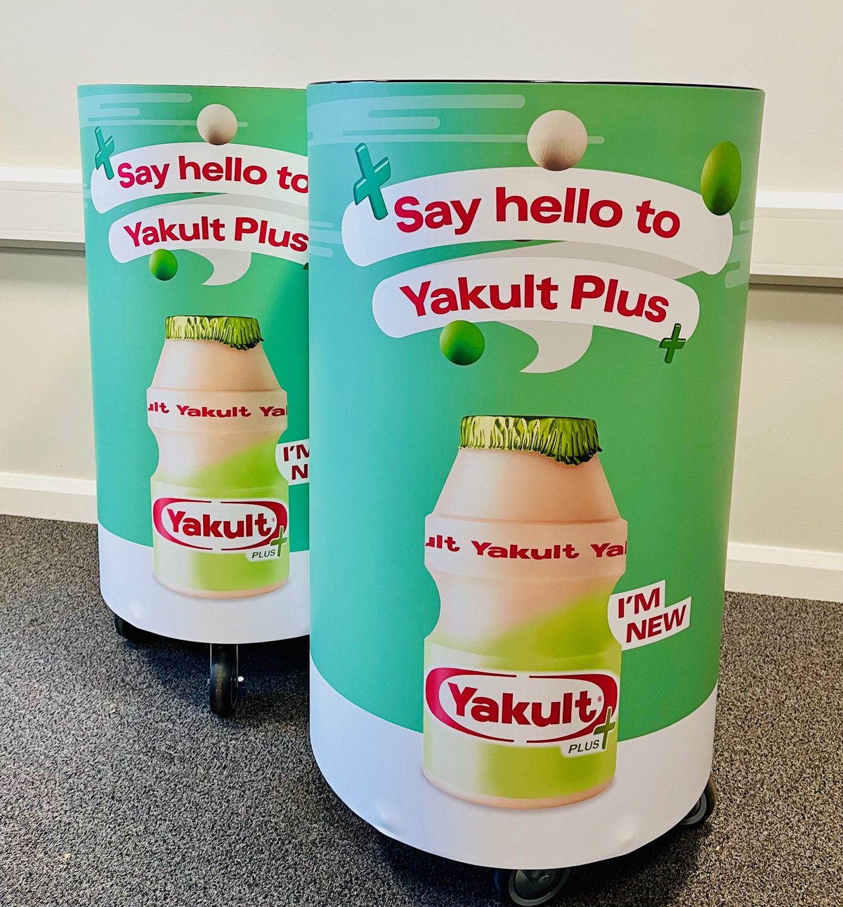 Yakult Plus+ Sampling Bins