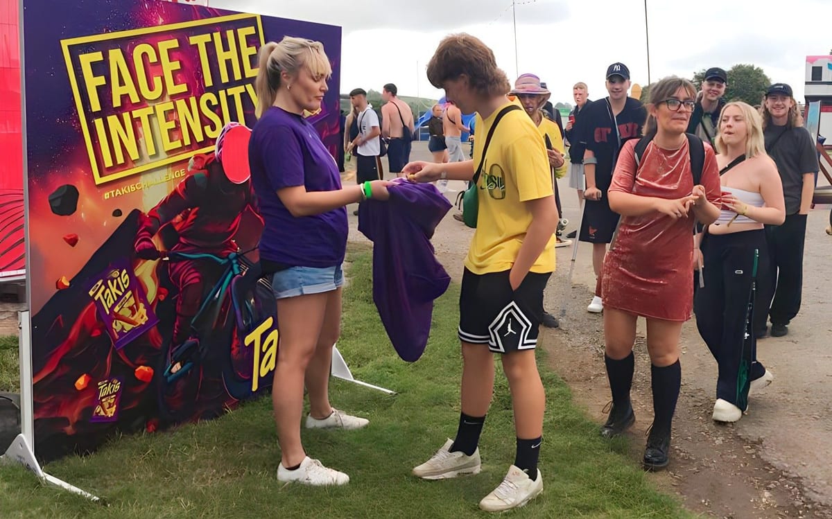 Takis Sampling Activation At NASS Festival