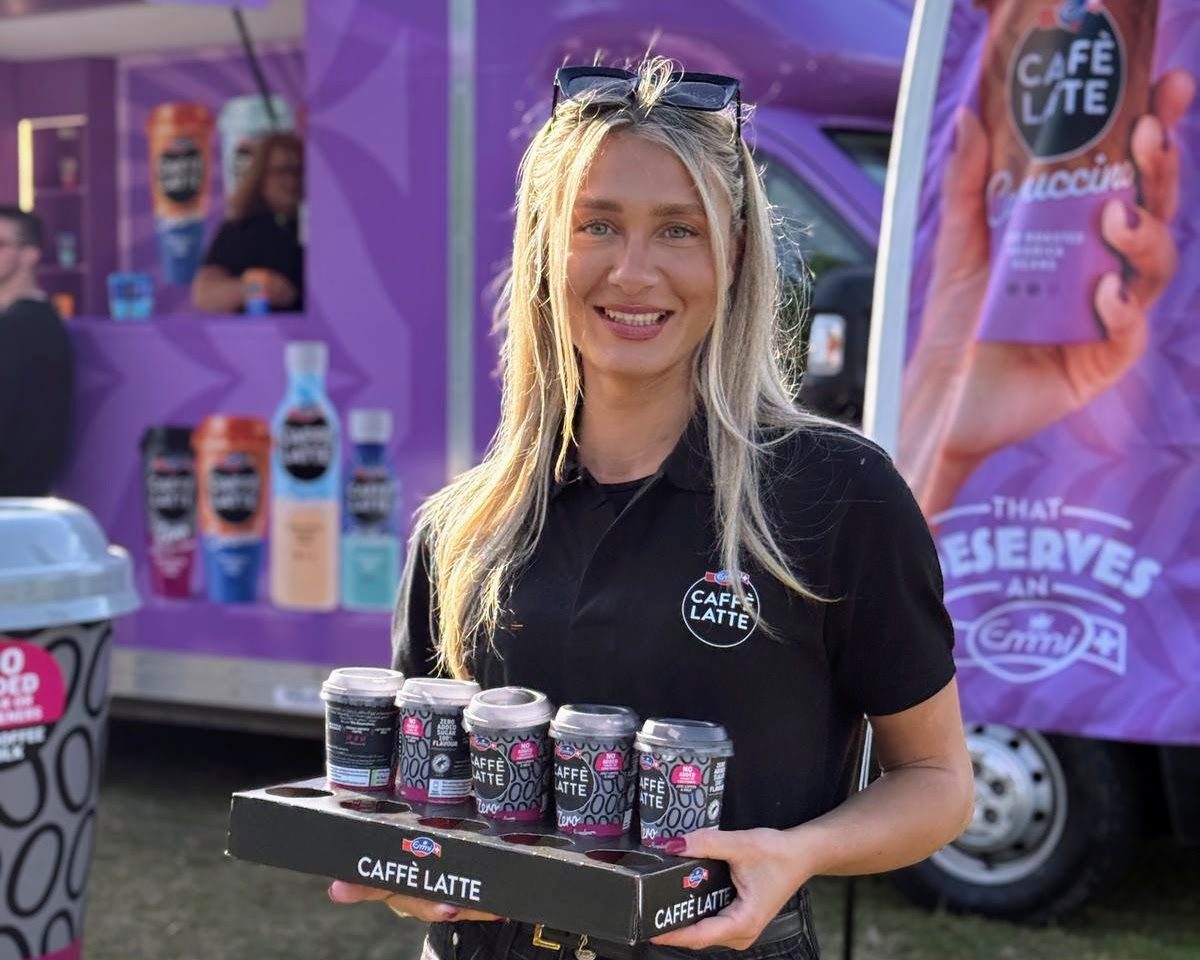 Emmi Caffe Latte | Birmingham Half Marathon | EXECUTIONAL Sampling Staff