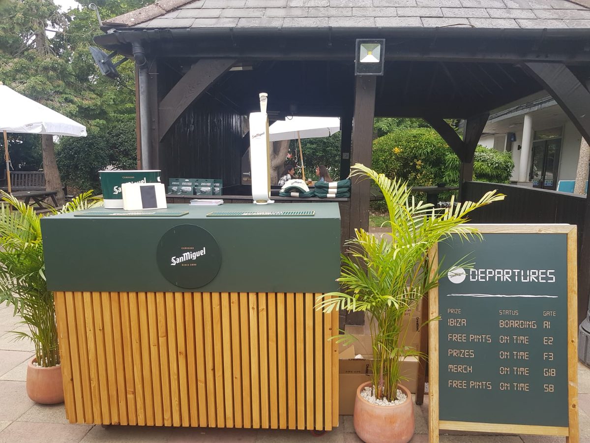 San Miguel | Pop Up Bar Roadshow Activation | Executional