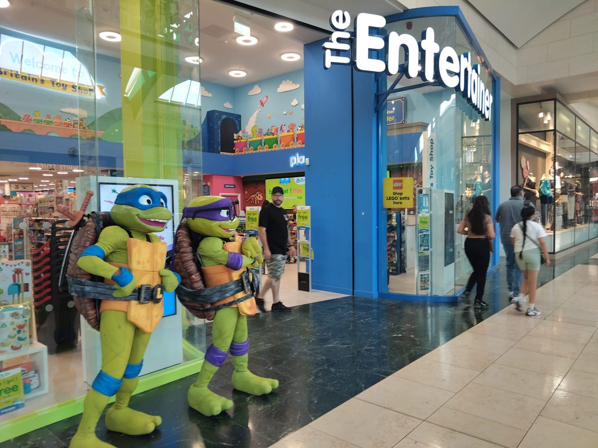 Teenage Mutant Turtles | The Entertainer | Bluewater Shopping Centre