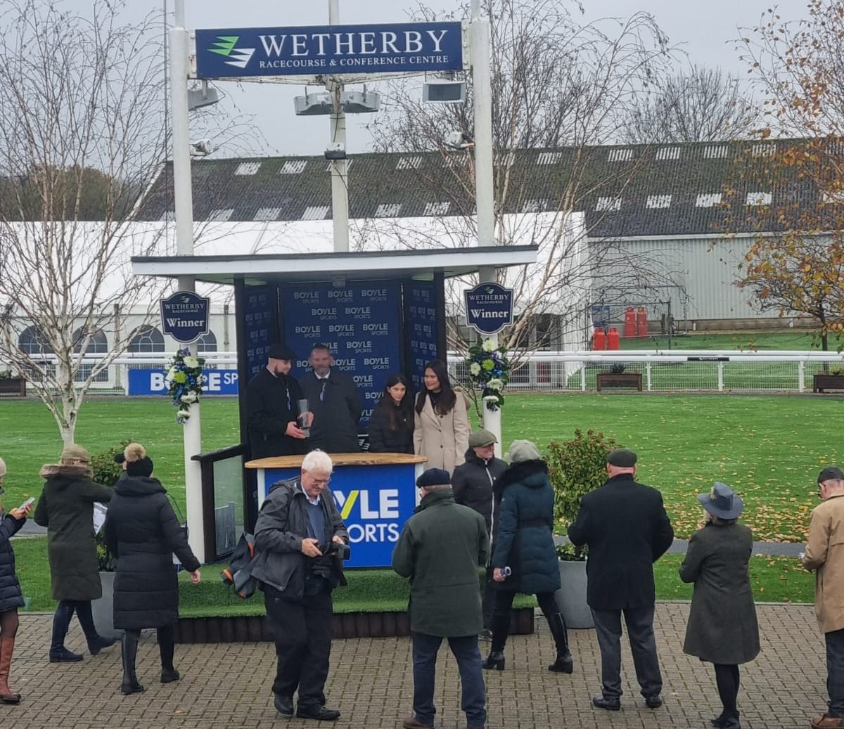 EXECUTIONAL race day team for BoyleSports at Wetherby Racecourse