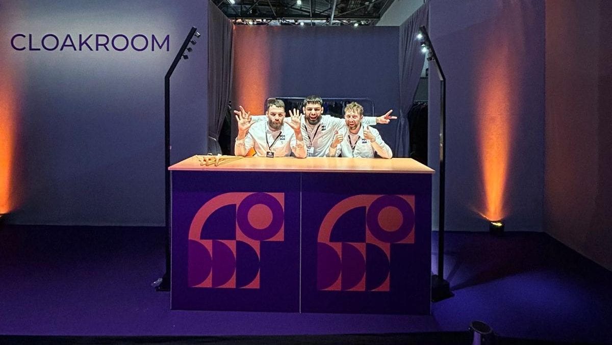 Cloakroom team at PCR London Valves