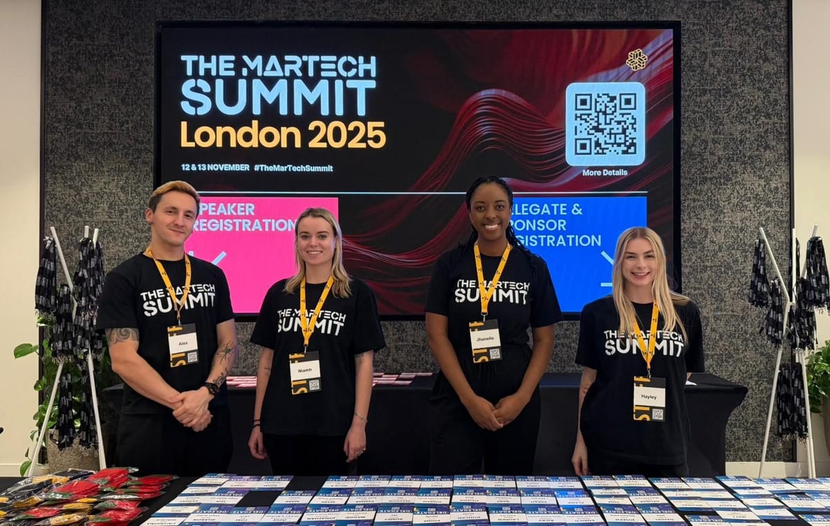 The Martech Summit 2025 | London | Event Staff