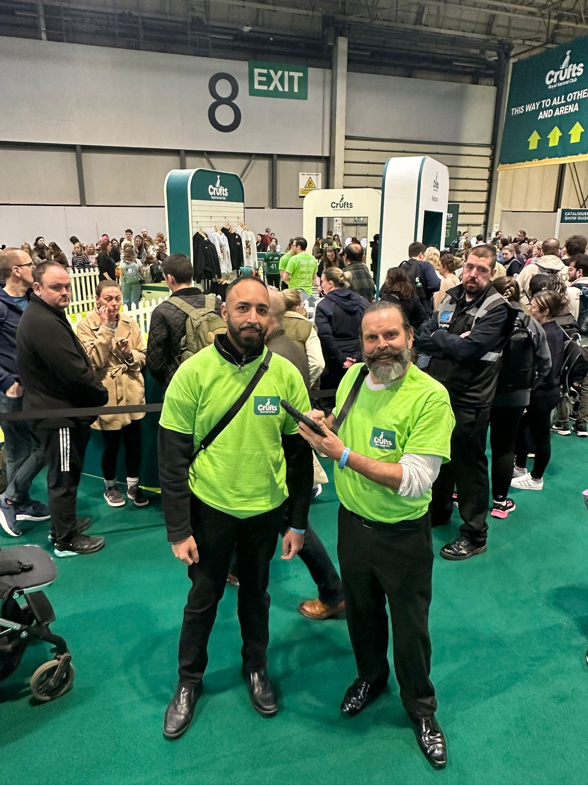 EXECUTIONAL hall team at Crufts 2026, NEC Birmingham