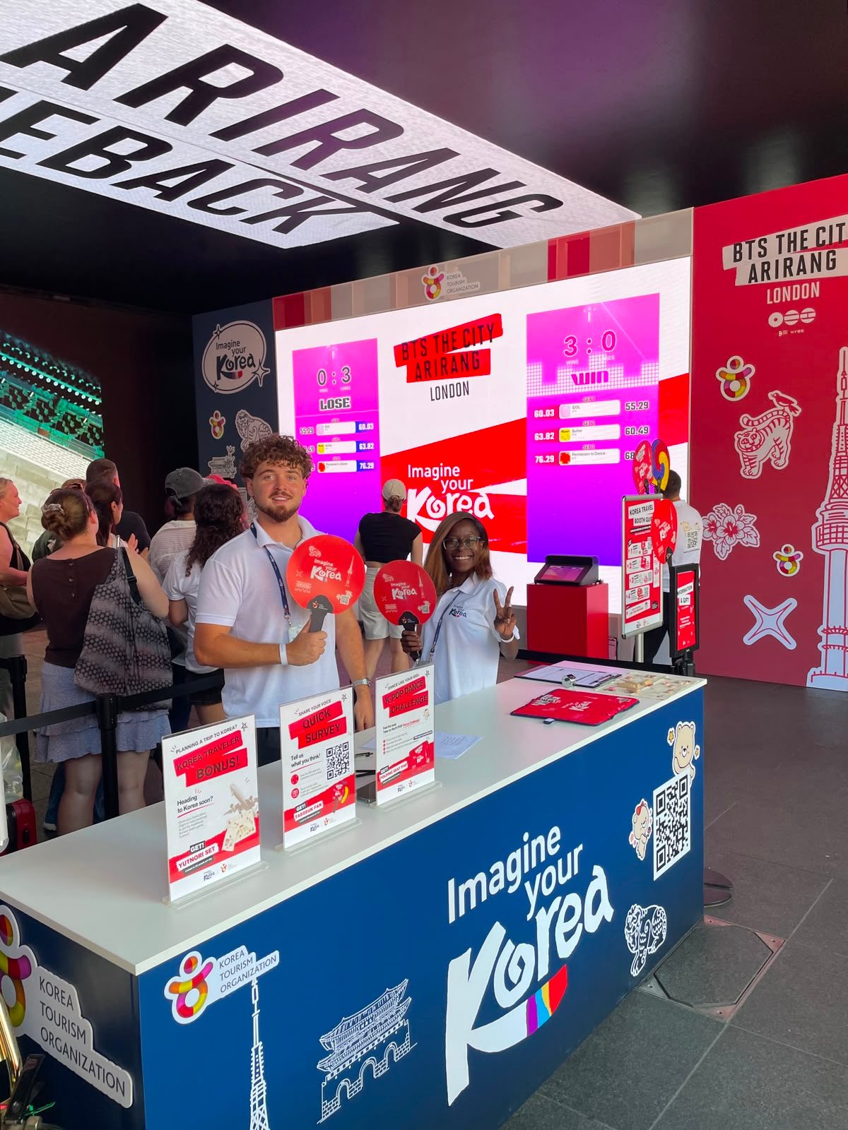 Korea Tourism Organisation | Outernet London | K-POP Brand Activation
