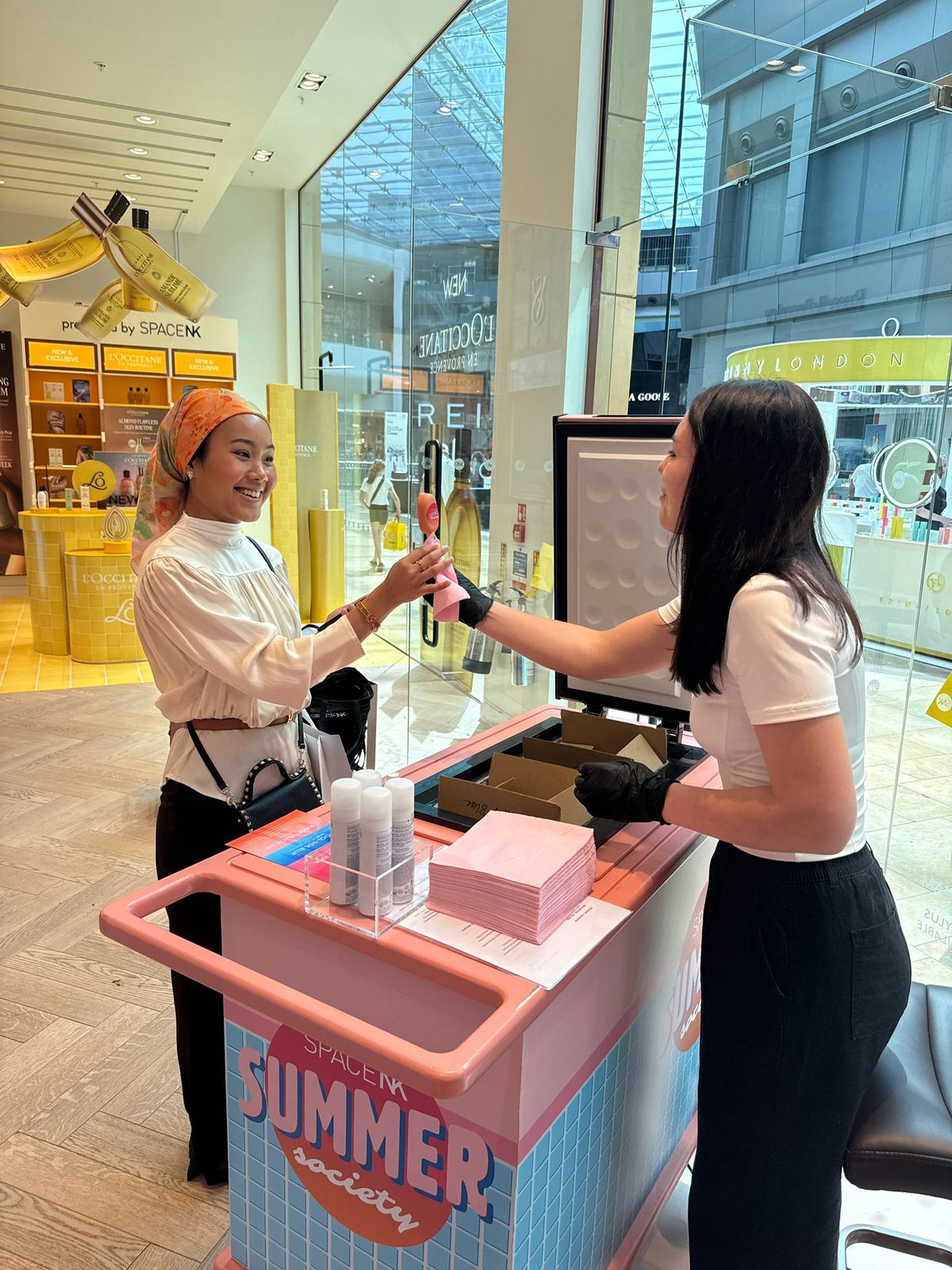 Space NK | Summer Society Cart | 5-City UK Ice Lolly Sampling Tour