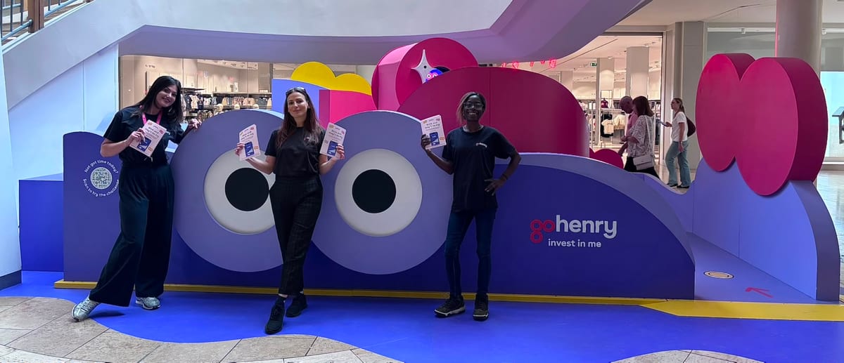 GoHenry | Bluewater Brand Activation | Executional