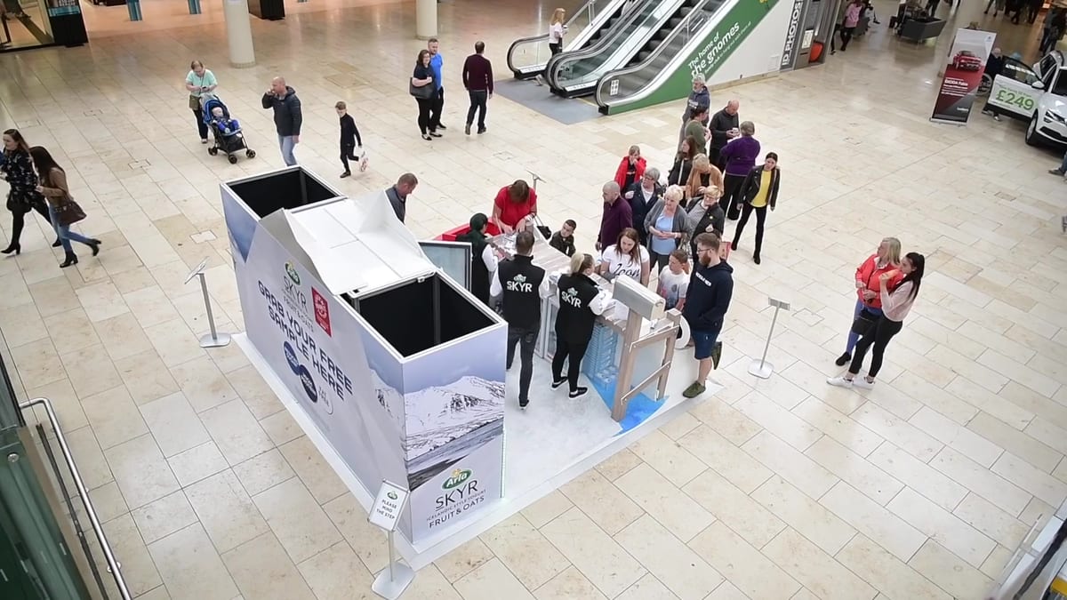 Executional activation teams at store launches, pop-ups and street activations