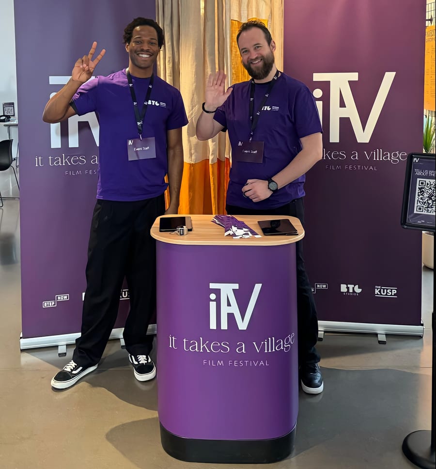 EXECUTIONAL event staff at The ITAV Film Festival at Science Gallery London