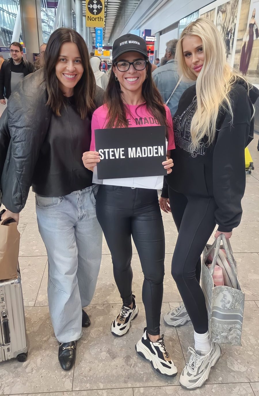 EXECUTIONAL VIP welcome team meeting guests for Steve Madden